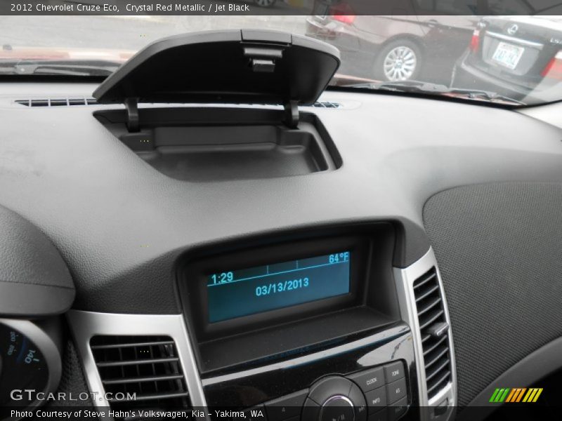 Crystal Red Metallic / Jet Black 2012 Chevrolet Cruze Eco
