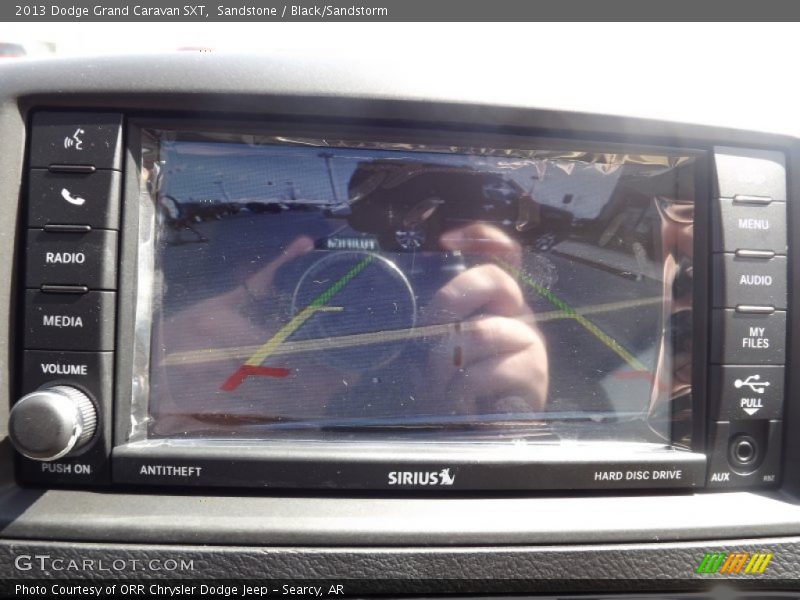 Sandstone / Black/Sandstorm 2013 Dodge Grand Caravan SXT