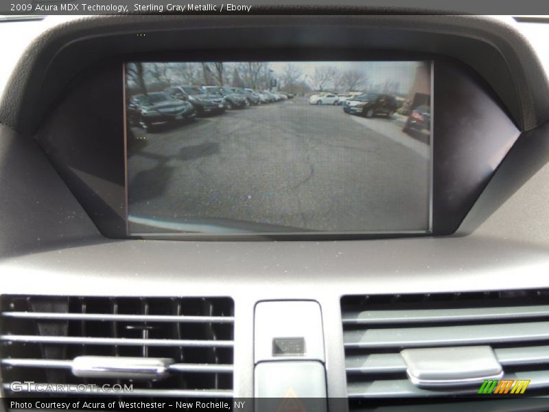 Sterling Gray Metallic / Ebony 2009 Acura MDX Technology
