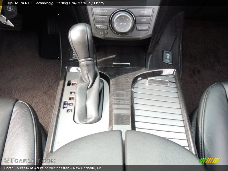 Sterling Gray Metallic / Ebony 2009 Acura MDX Technology