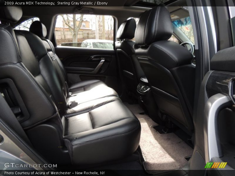 Sterling Gray Metallic / Ebony 2009 Acura MDX Technology
