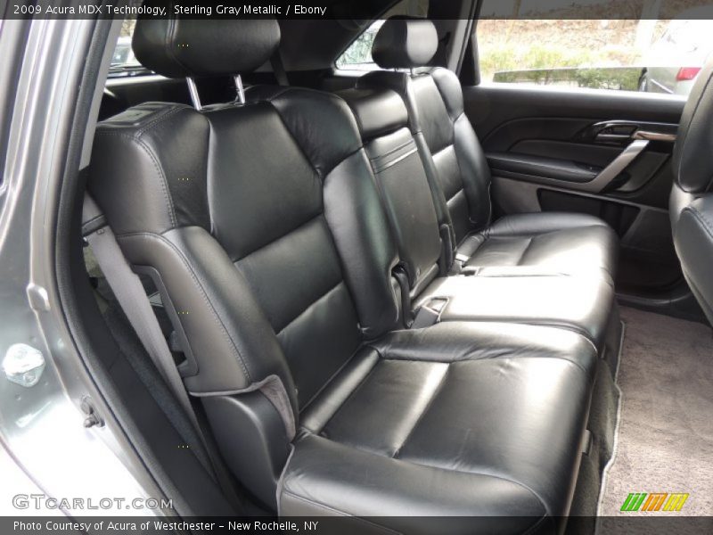 Sterling Gray Metallic / Ebony 2009 Acura MDX Technology