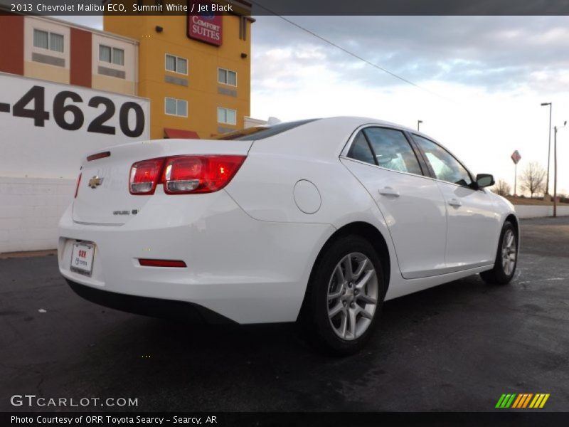 Summit White / Jet Black 2013 Chevrolet Malibu ECO