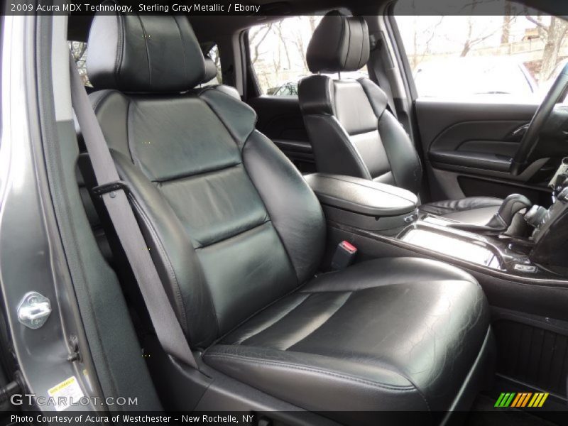 Sterling Gray Metallic / Ebony 2009 Acura MDX Technology