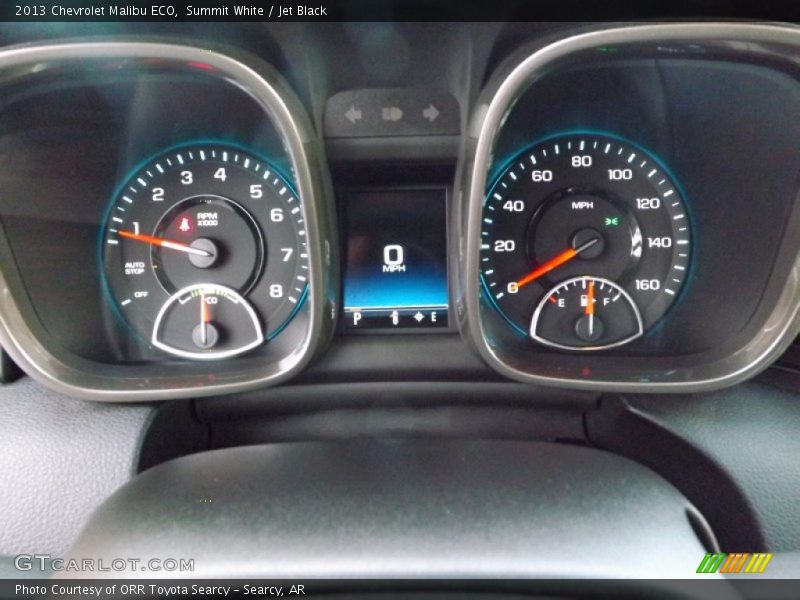 Summit White / Jet Black 2013 Chevrolet Malibu ECO