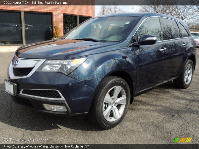 Bali Blue Pearl / Parchment 2011 Acura MDX