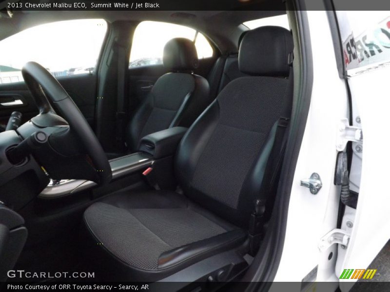 Summit White / Jet Black 2013 Chevrolet Malibu ECO