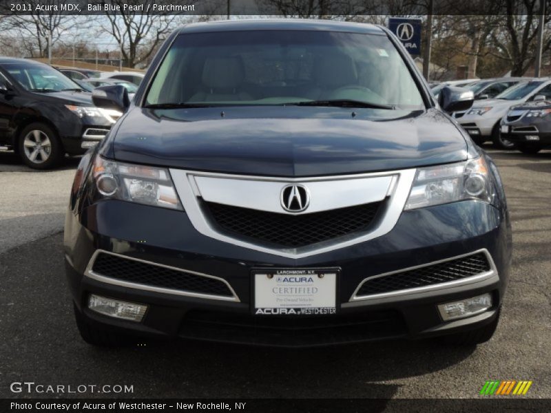 Bali Blue Pearl / Parchment 2011 Acura MDX