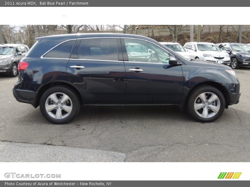 Bali Blue Pearl / Parchment 2011 Acura MDX