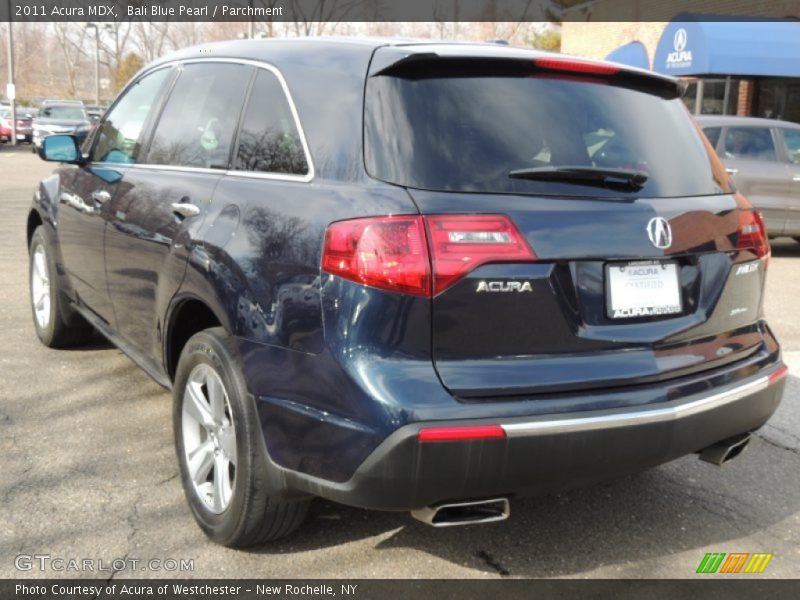 Bali Blue Pearl / Parchment 2011 Acura MDX