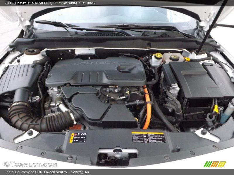 Summit White / Jet Black 2013 Chevrolet Malibu ECO