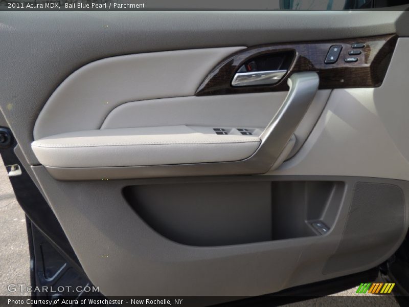 Bali Blue Pearl / Parchment 2011 Acura MDX