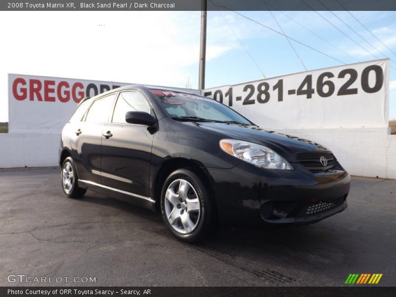Black Sand Pearl / Dark Charcoal 2008 Toyota Matrix XR