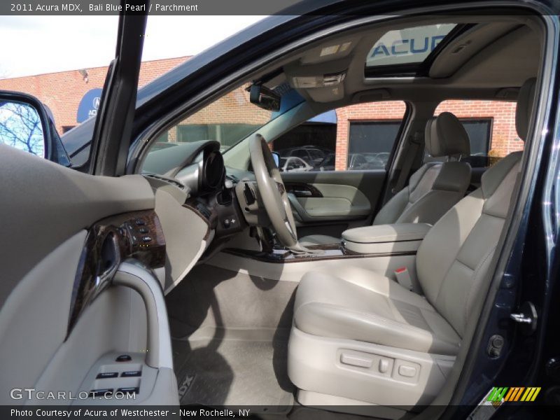 Bali Blue Pearl / Parchment 2011 Acura MDX