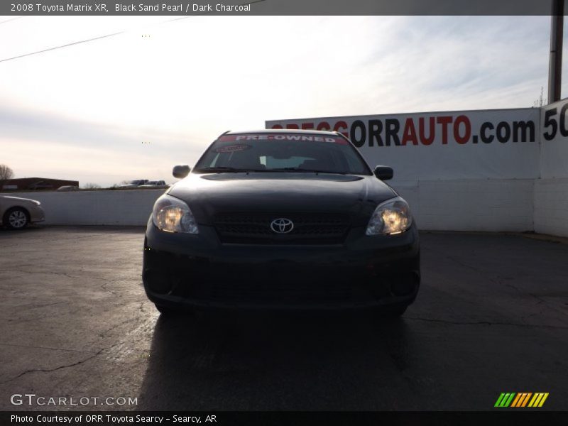 Black Sand Pearl / Dark Charcoal 2008 Toyota Matrix XR