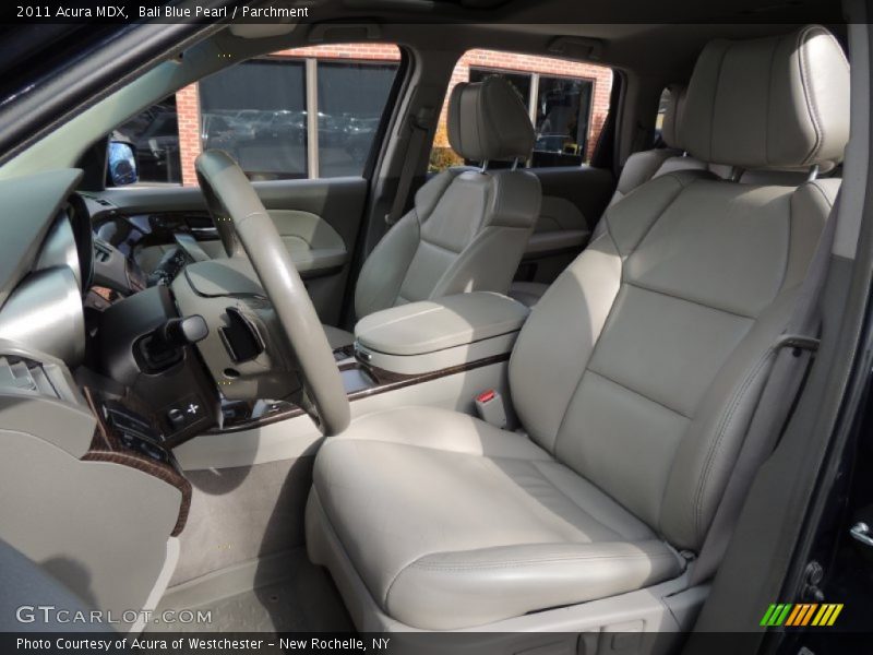 Bali Blue Pearl / Parchment 2011 Acura MDX