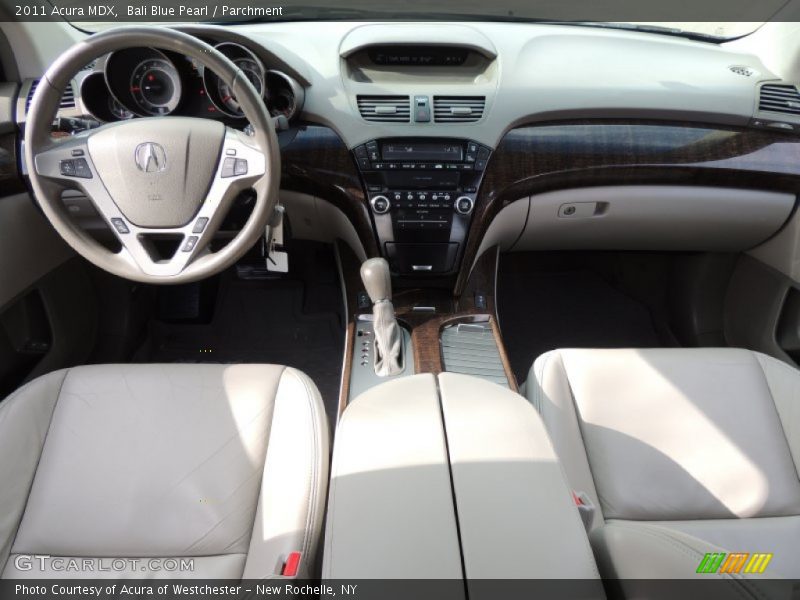 Bali Blue Pearl / Parchment 2011 Acura MDX