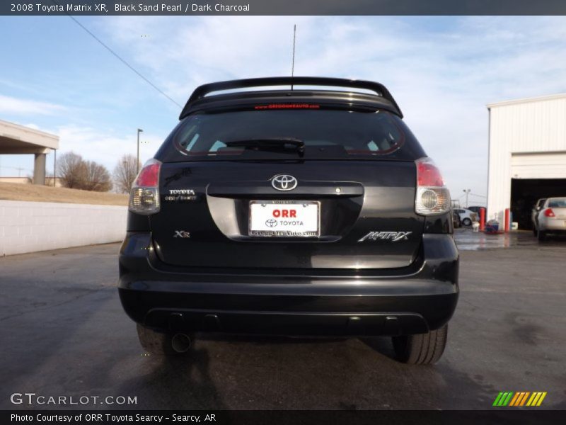 Black Sand Pearl / Dark Charcoal 2008 Toyota Matrix XR