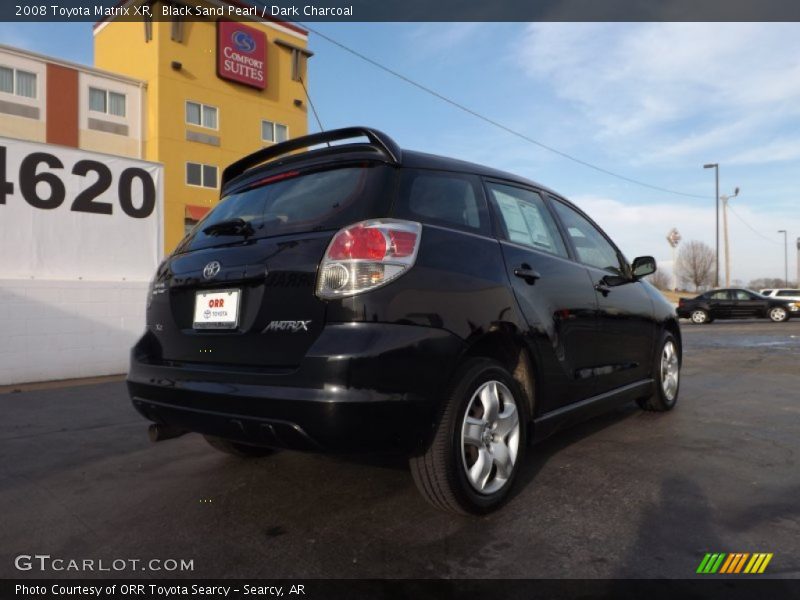 Black Sand Pearl / Dark Charcoal 2008 Toyota Matrix XR