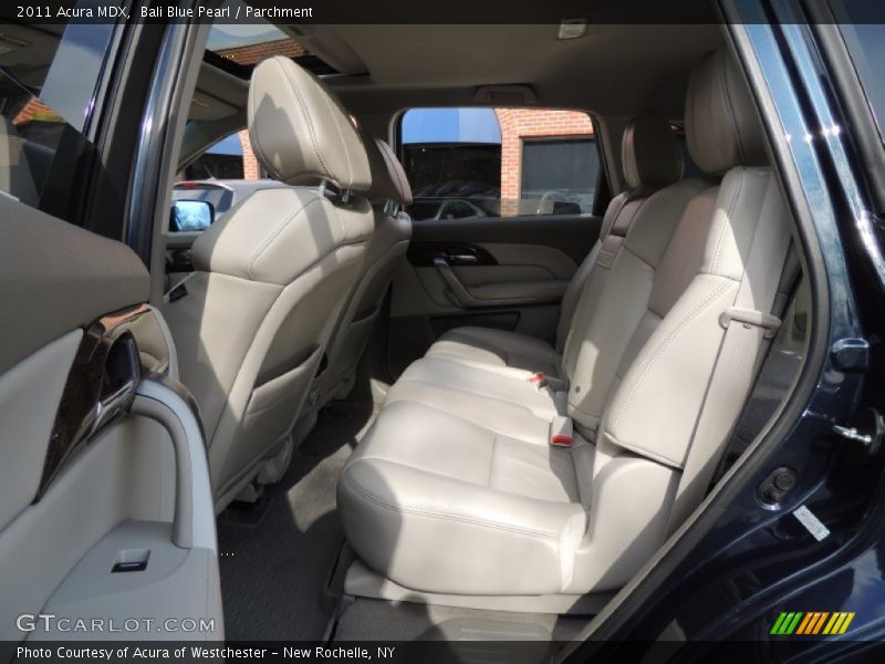 Bali Blue Pearl / Parchment 2011 Acura MDX