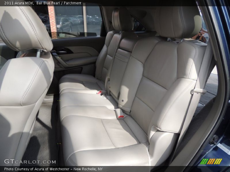 Bali Blue Pearl / Parchment 2011 Acura MDX