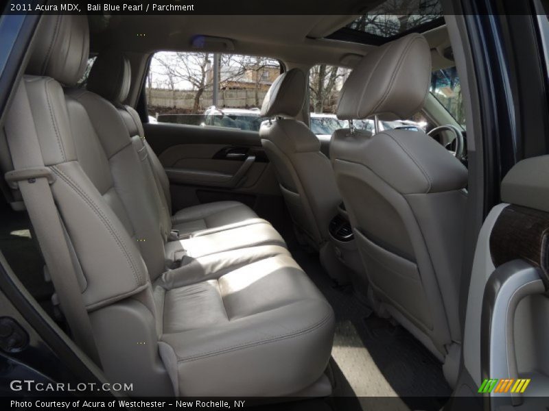 Bali Blue Pearl / Parchment 2011 Acura MDX