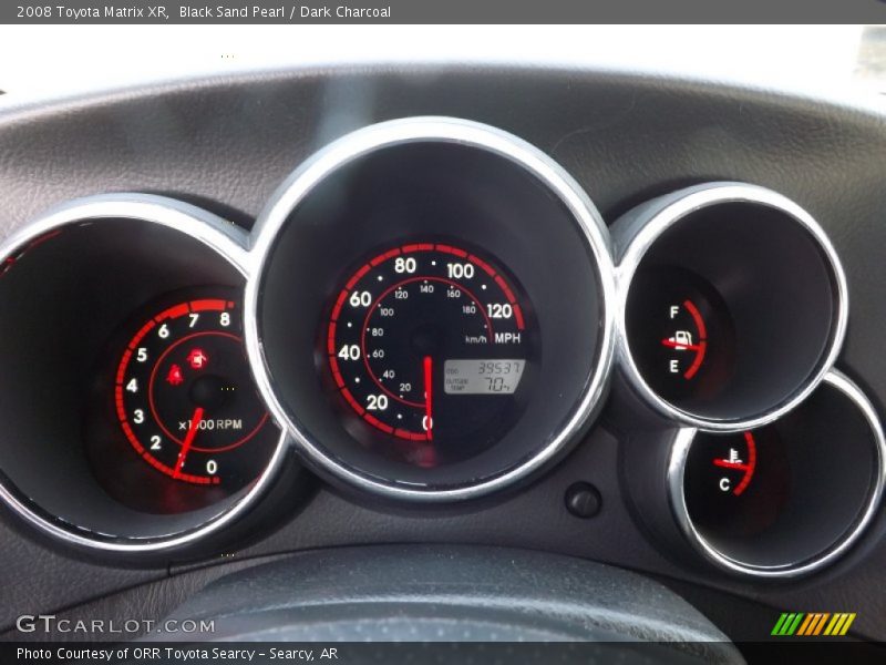 Black Sand Pearl / Dark Charcoal 2008 Toyota Matrix XR
