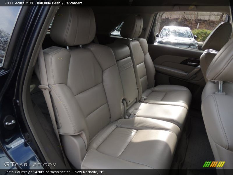 Bali Blue Pearl / Parchment 2011 Acura MDX