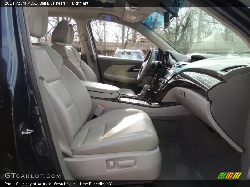 Bali Blue Pearl / Parchment 2011 Acura MDX