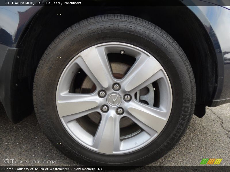 Bali Blue Pearl / Parchment 2011 Acura MDX