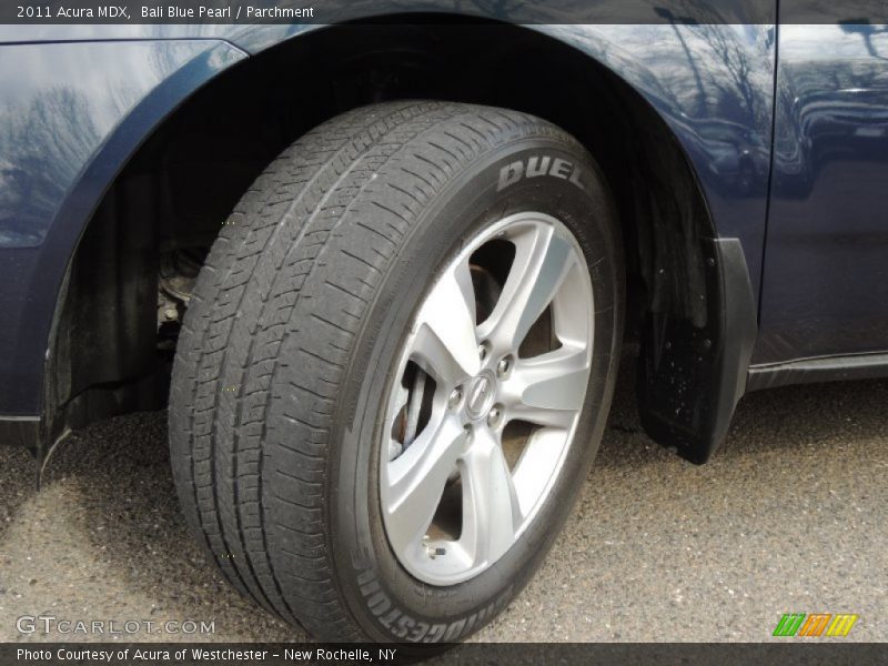 Bali Blue Pearl / Parchment 2011 Acura MDX