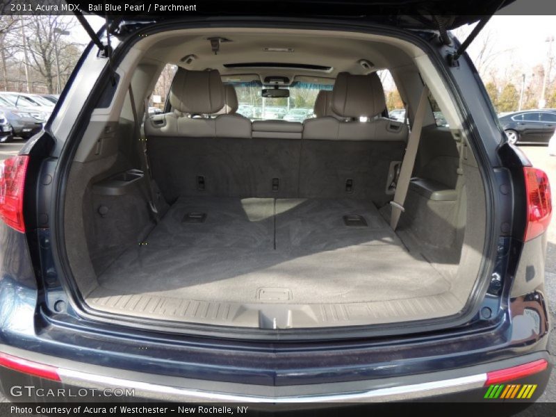 Bali Blue Pearl / Parchment 2011 Acura MDX