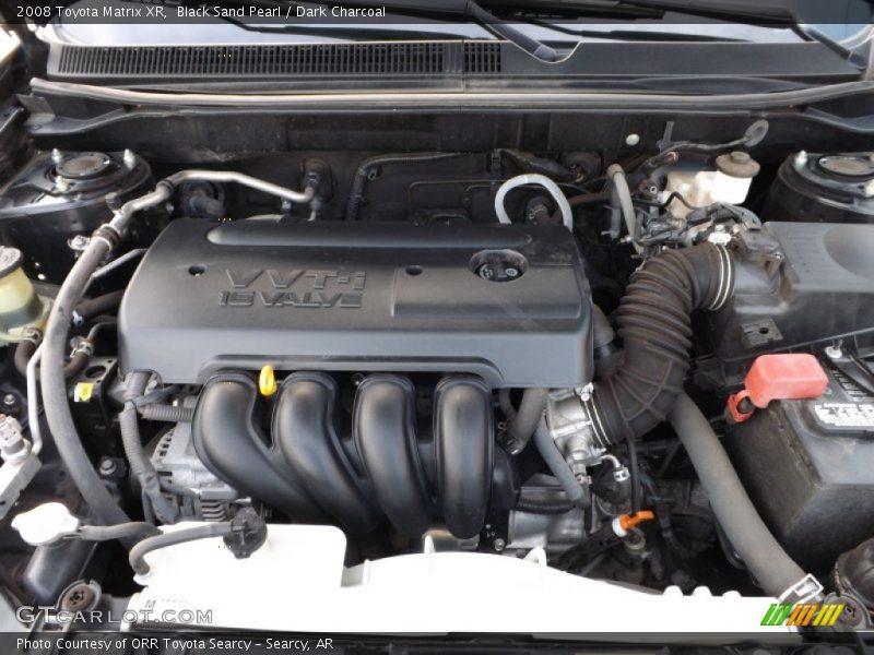 Black Sand Pearl / Dark Charcoal 2008 Toyota Matrix XR