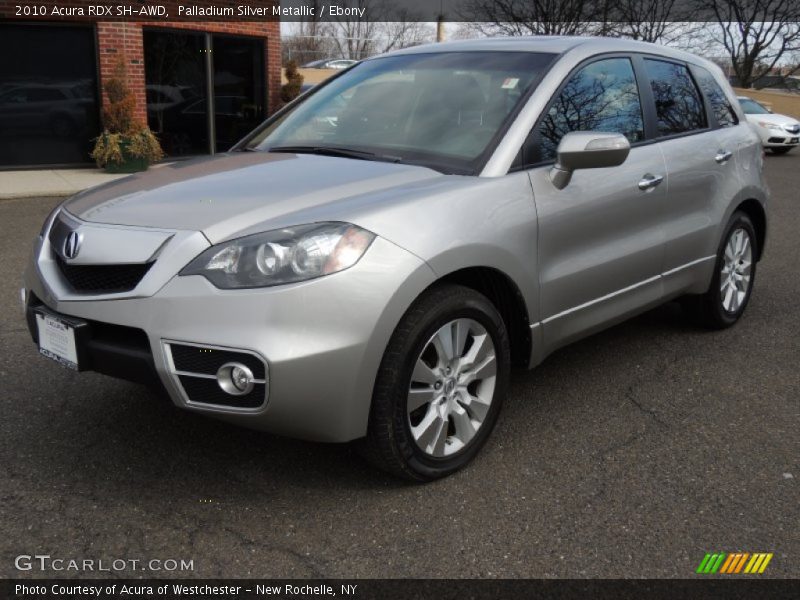 Palladium Silver Metallic / Ebony 2010 Acura RDX SH-AWD
