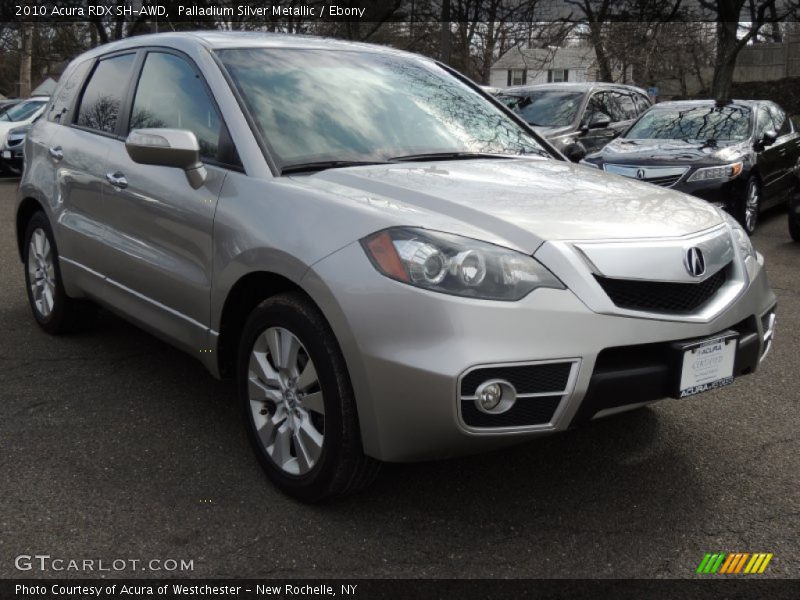 Palladium Silver Metallic / Ebony 2010 Acura RDX SH-AWD