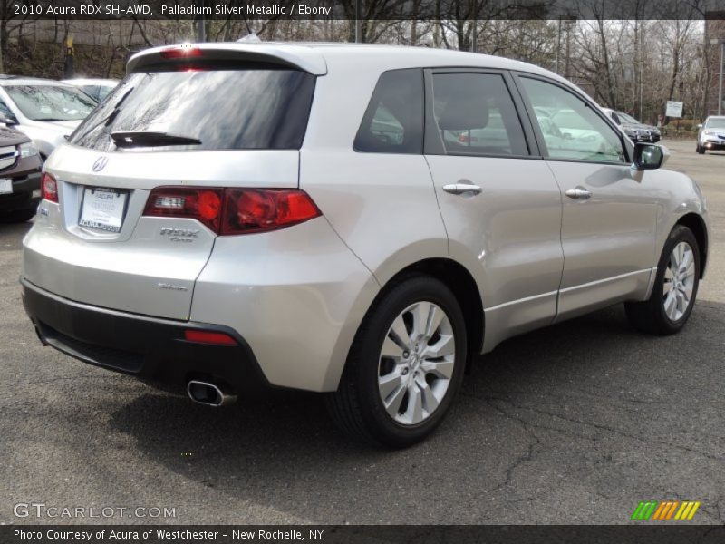 Palladium Silver Metallic / Ebony 2010 Acura RDX SH-AWD