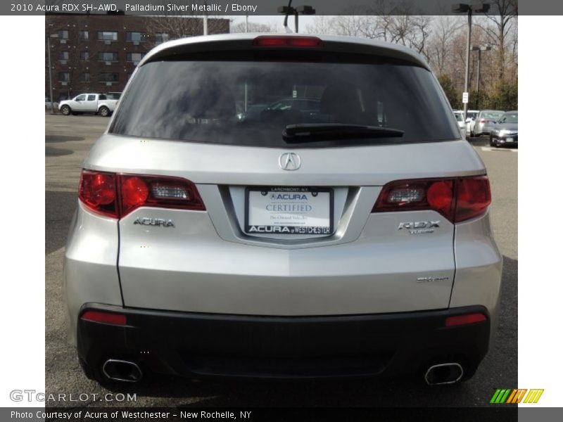 Palladium Silver Metallic / Ebony 2010 Acura RDX SH-AWD