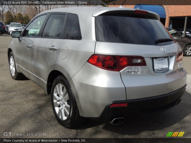 Palladium Silver Metallic / Ebony 2010 Acura RDX SH-AWD