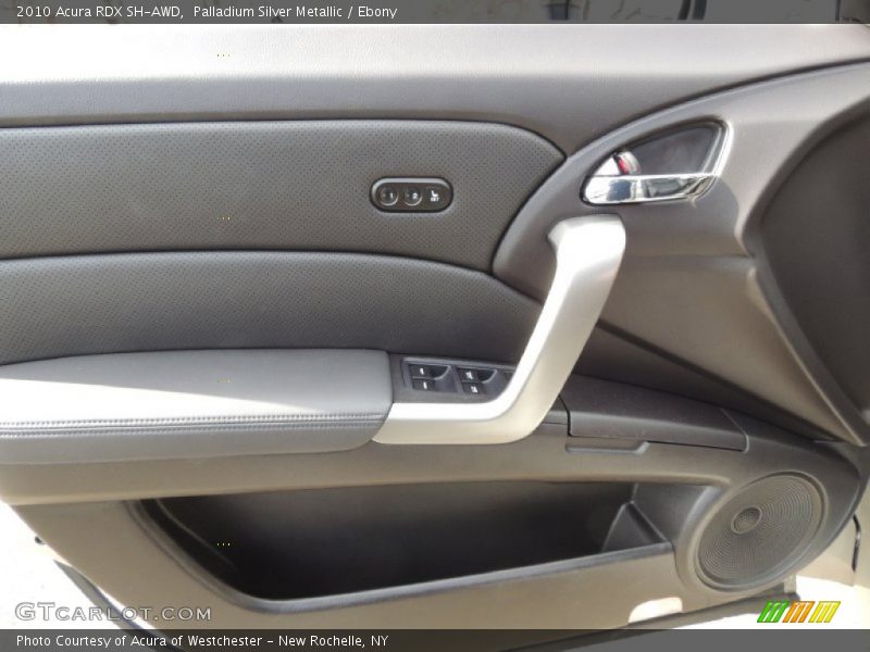Palladium Silver Metallic / Ebony 2010 Acura RDX SH-AWD