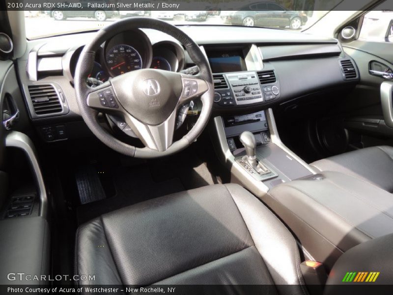 Palladium Silver Metallic / Ebony 2010 Acura RDX SH-AWD