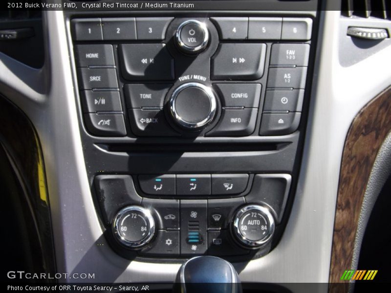 Crystal Red Tintcoat / Medium Titanium 2012 Buick Verano FWD