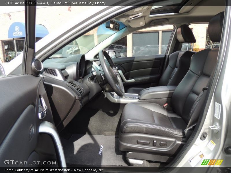 Palladium Silver Metallic / Ebony 2010 Acura RDX SH-AWD