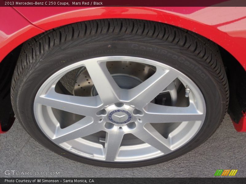  2013 C 250 Coupe Wheel