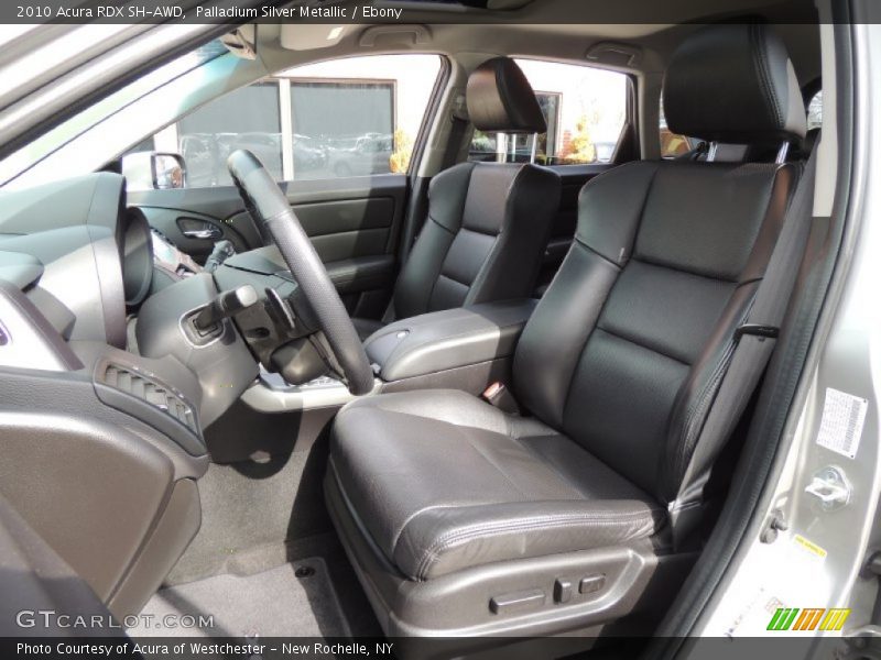 Palladium Silver Metallic / Ebony 2010 Acura RDX SH-AWD