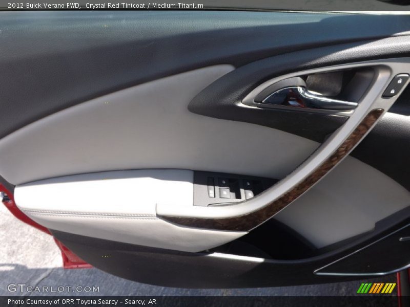Crystal Red Tintcoat / Medium Titanium 2012 Buick Verano FWD