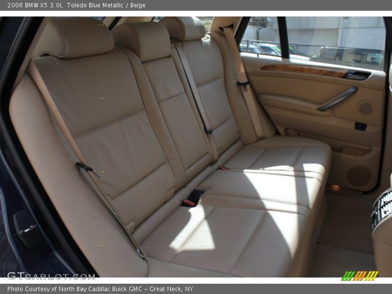 Toledo Blue Metallic / Beige 2006 BMW X5 3.0i