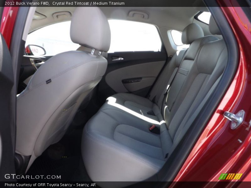 Crystal Red Tintcoat / Medium Titanium 2012 Buick Verano FWD