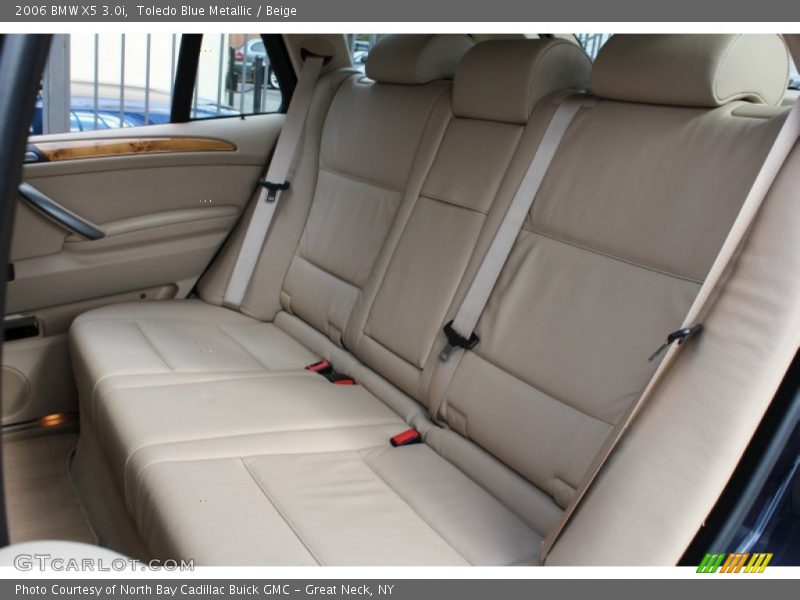 Toledo Blue Metallic / Beige 2006 BMW X5 3.0i