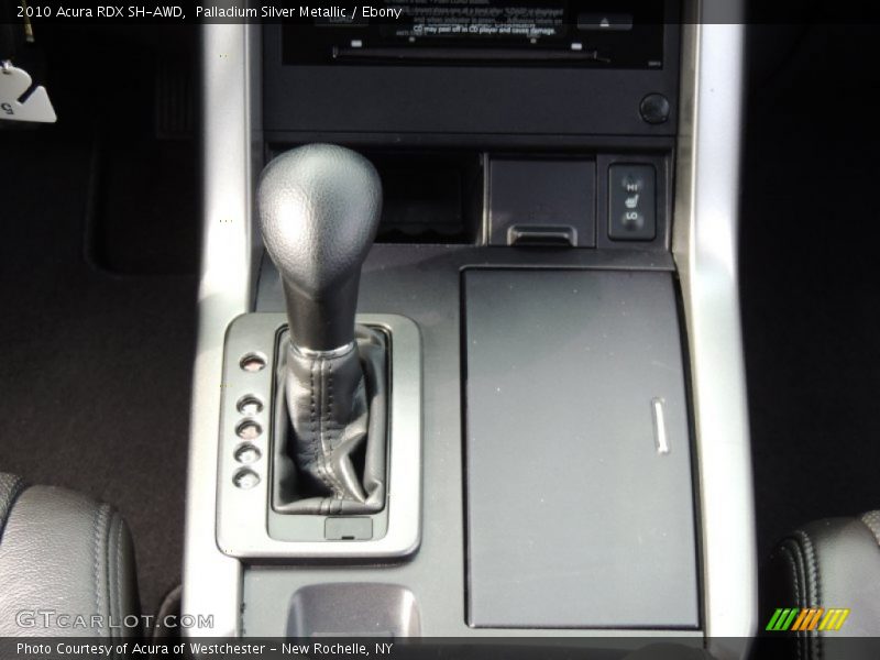 Palladium Silver Metallic / Ebony 2010 Acura RDX SH-AWD