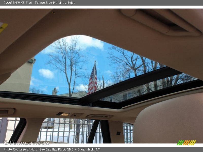 Toledo Blue Metallic / Beige 2006 BMW X5 3.0i